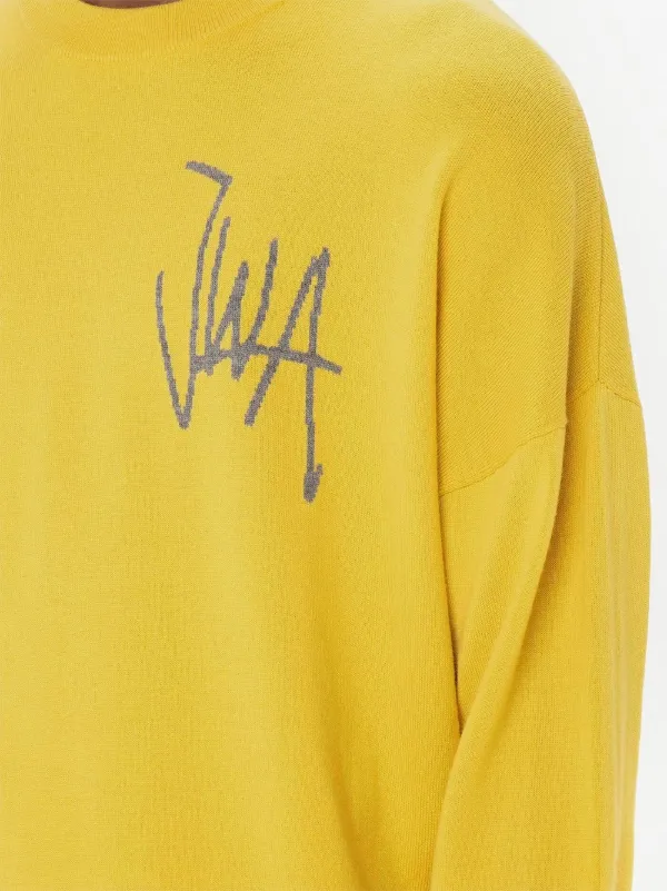 JW Anderson JWA クルーネック セーター | イエロー | FARFETCH JP