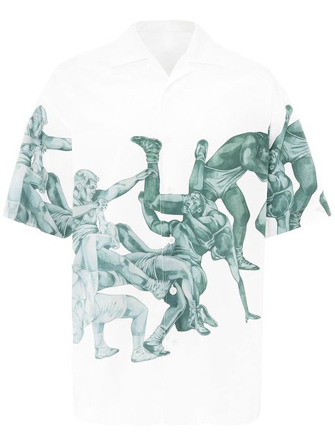 JW Anderson Anglada プリント シャツ