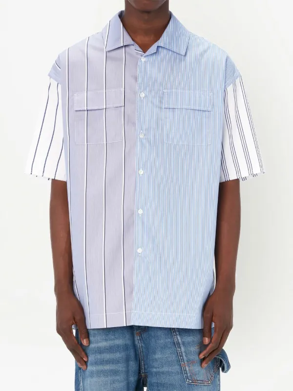 JW Anderson リラックスフィット ストライプ ショートスリーブ