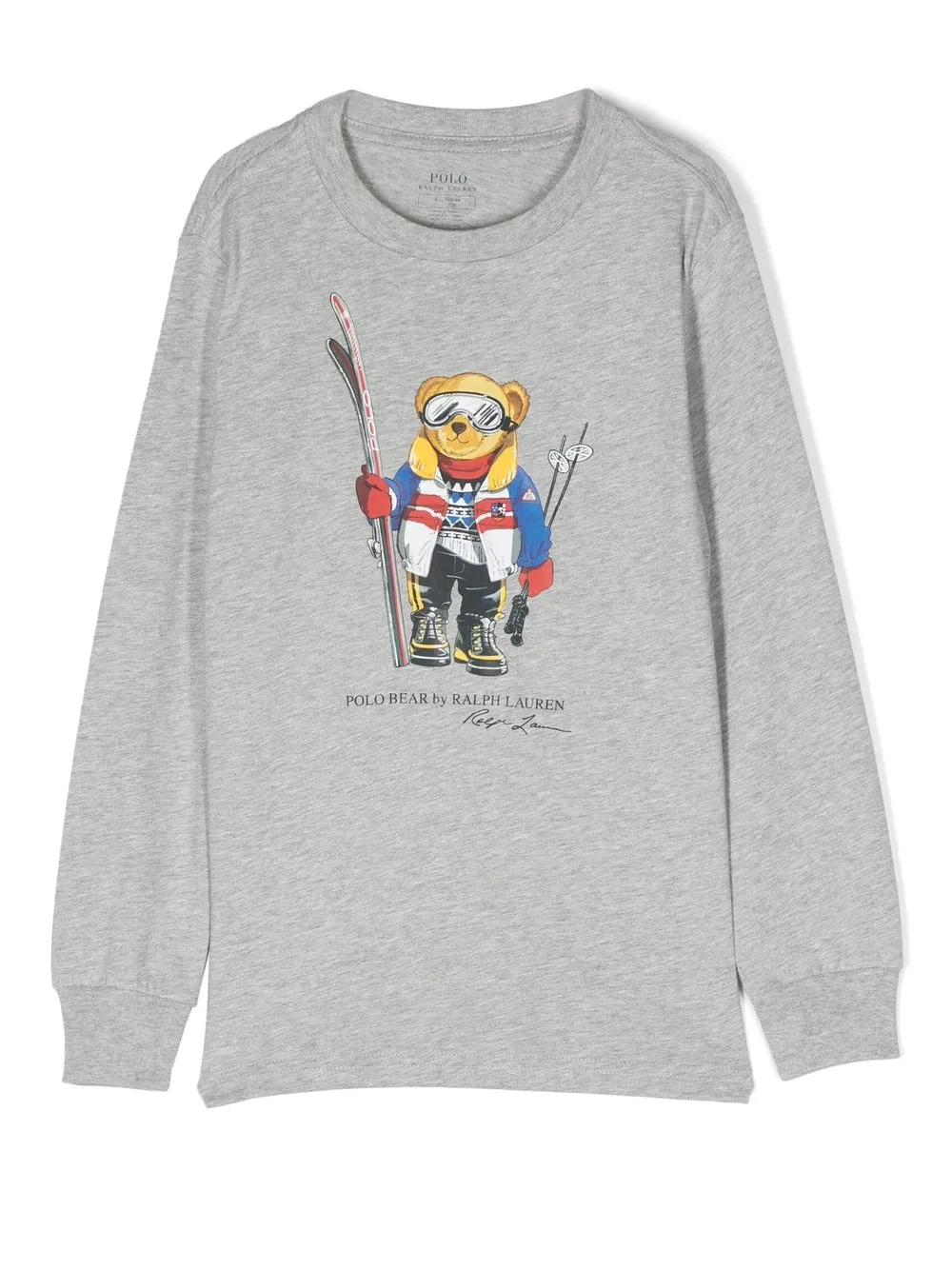 

Ralph Lauren Kids Polo Bear long-sleeve T-shirt - Grey