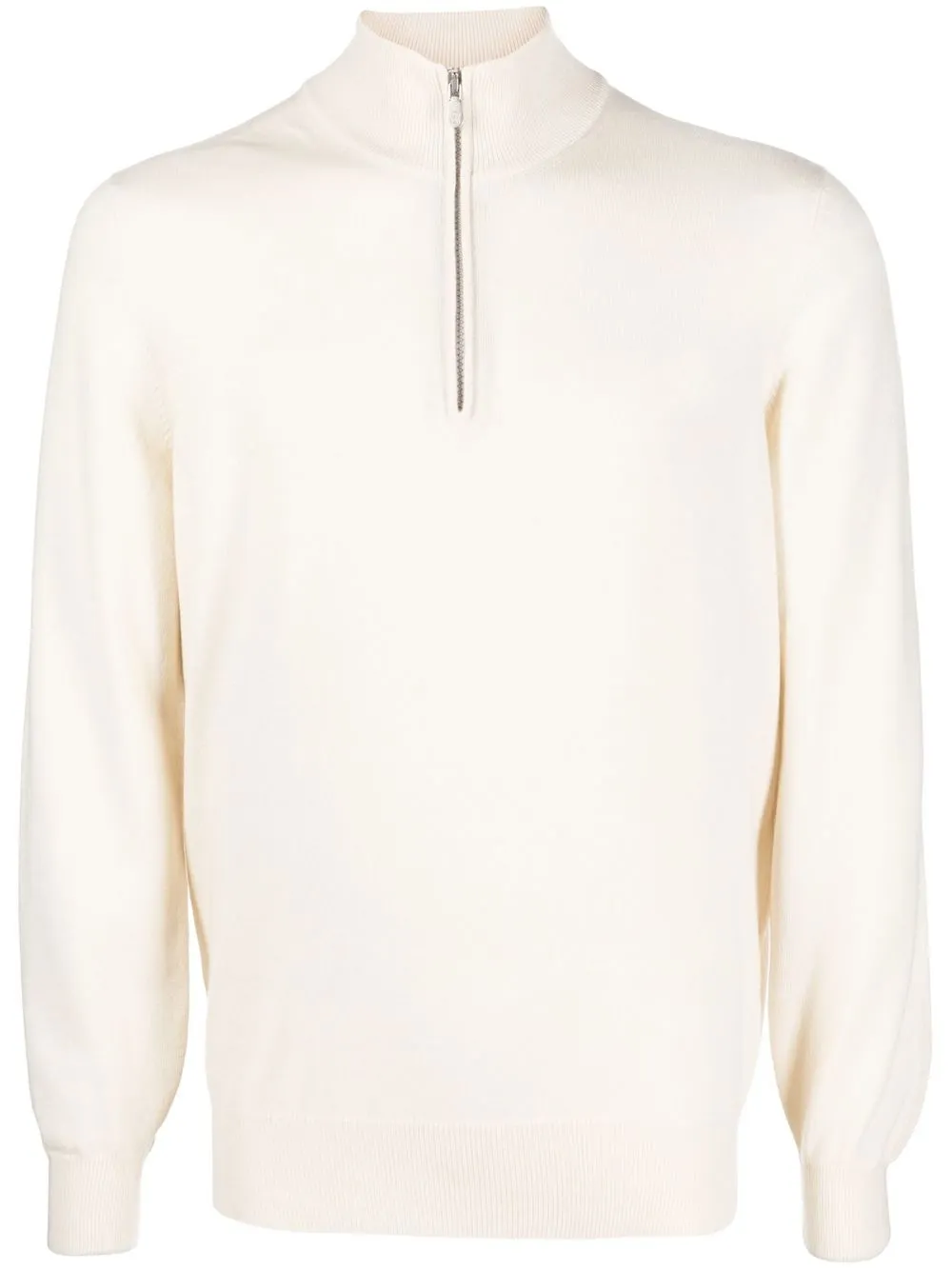 

Brunello Cucinelli half-zip cashmere sweater - Neutrals