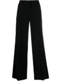Alberto Biani flared tailored-cut trousers - Black