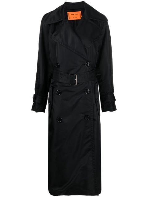 MERYLL ROGGE belted double-breasted trench coat