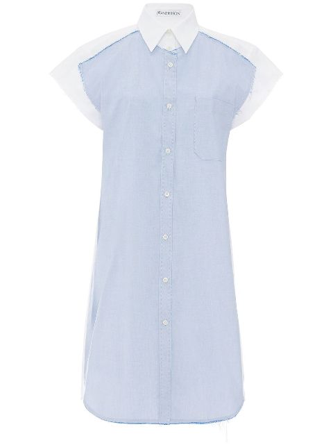 JW Anderson layered-detail shirt dress Women