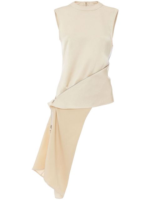 JW Anderson zip-detail sleeveless top