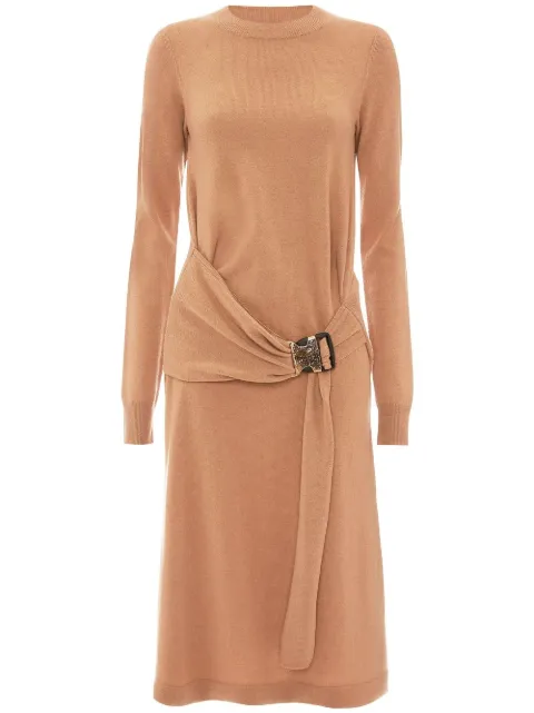 JW Anderson buckled-waist knit dress