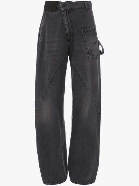 JW Anderson jean ample à design torsadé