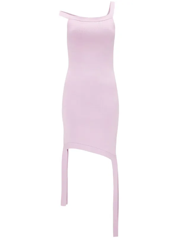 JW Anderson Deconstructed Knitted Mini Dress | Purple | FARFETCH JO JW Anderson Deconstructed Knitted Mini Dress | Purple | FARFETCH JO
