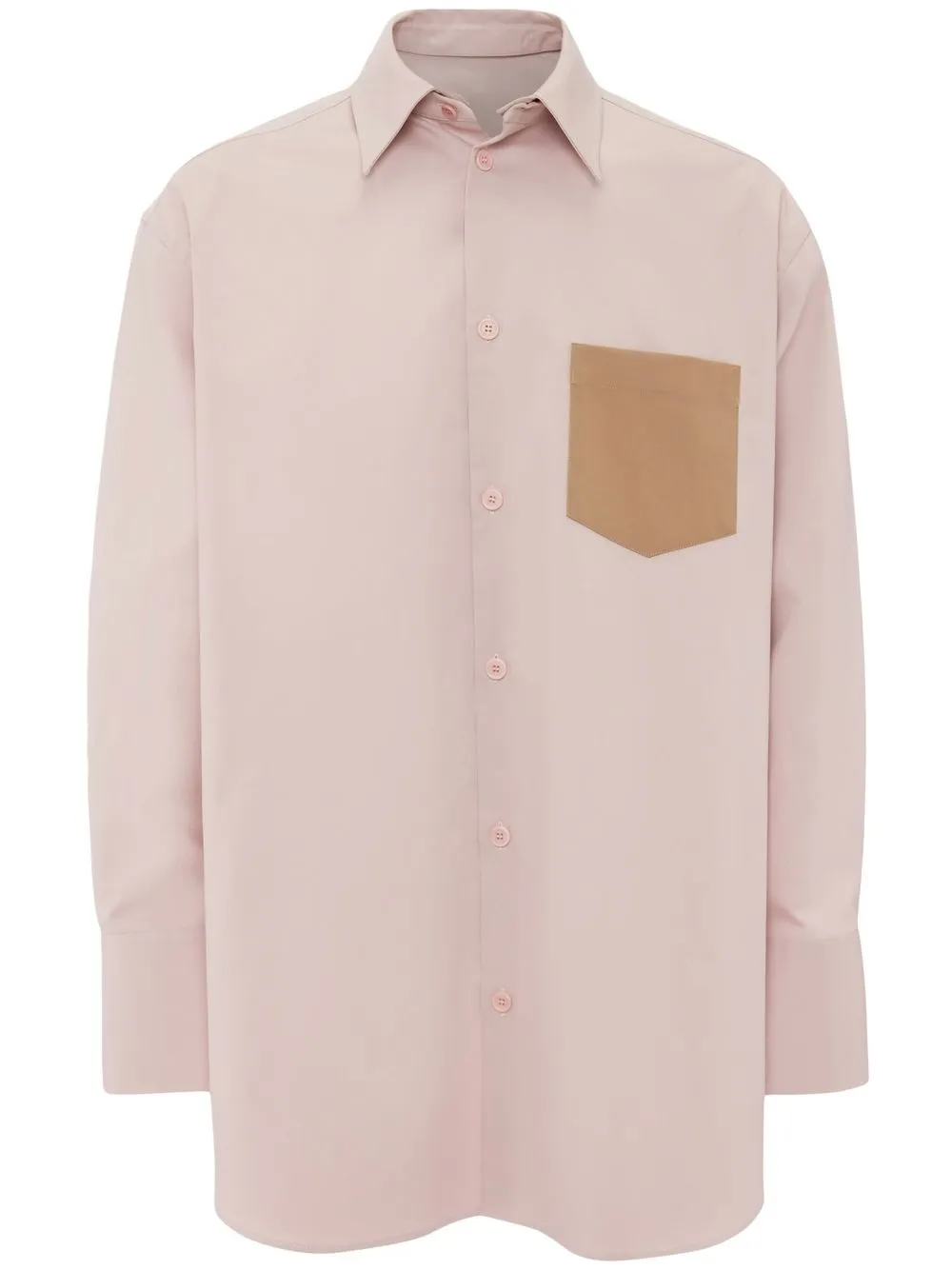 

JW Anderson detachable-collar button-up shirt - Pink