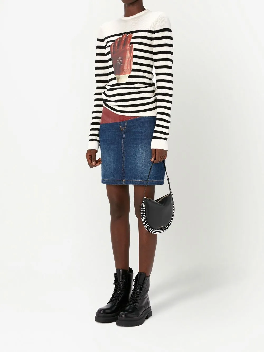 JW Anderson Gestreepte trui - Wit