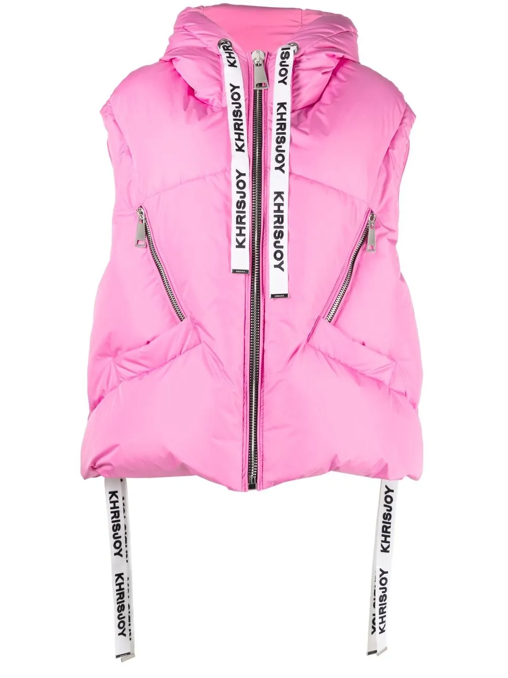 

Khrisjoy Puff Iconic quilted gilet - Pink