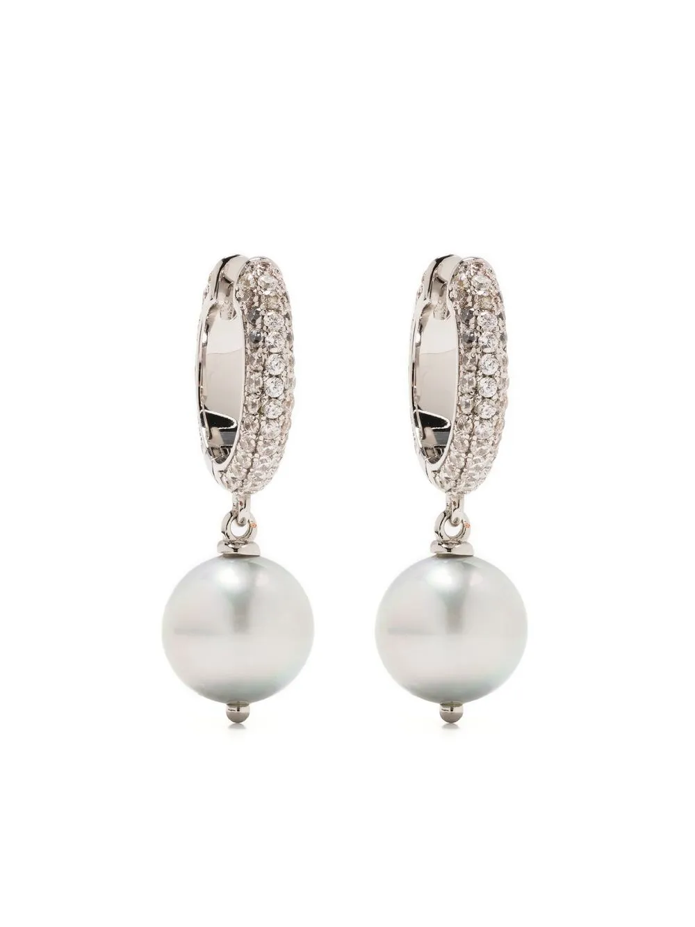 

DARKAI faux pearl-detail earrings - Silver