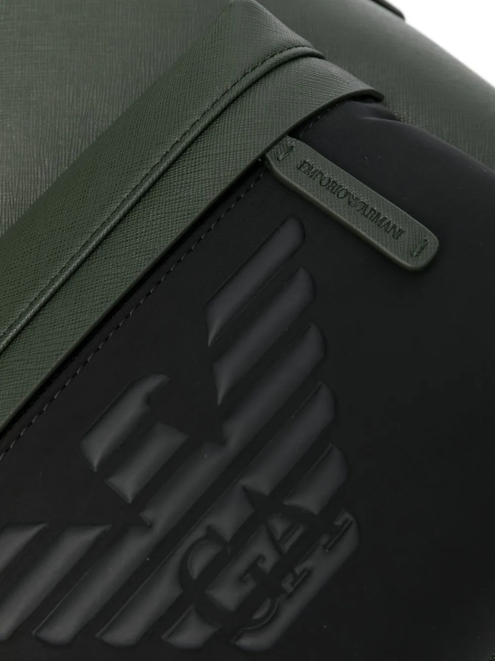 Emporio Armani embossedlogo Backpack Farfetch