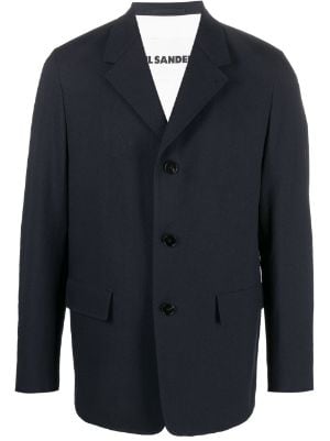 Jil Sander single-breasted Wool Blazer - Farfetch