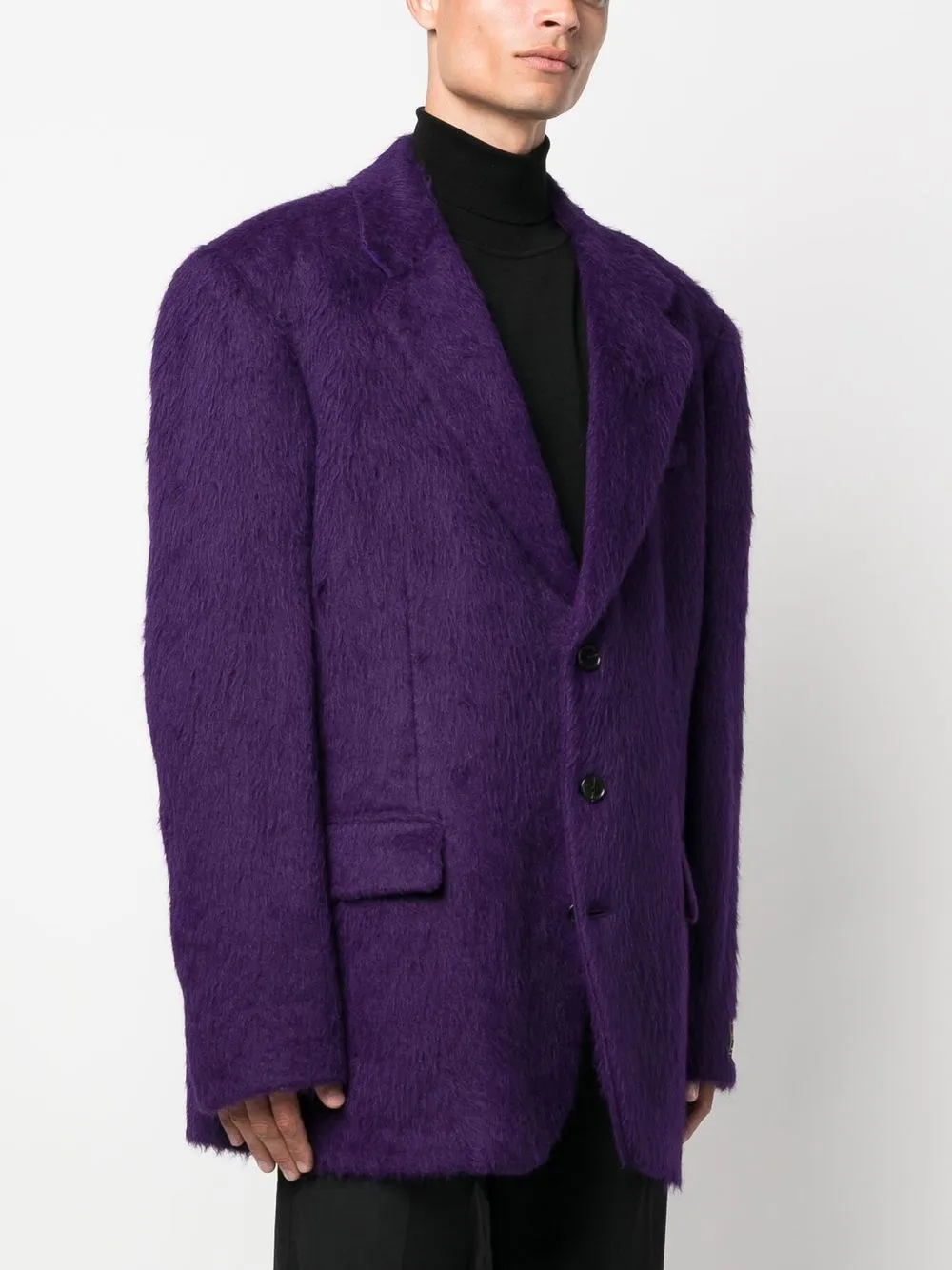 Raf Simons Oversized alpaca-blend Blazer - Farfetch