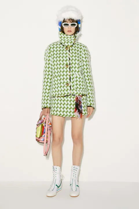 Padded Tweed Jacket