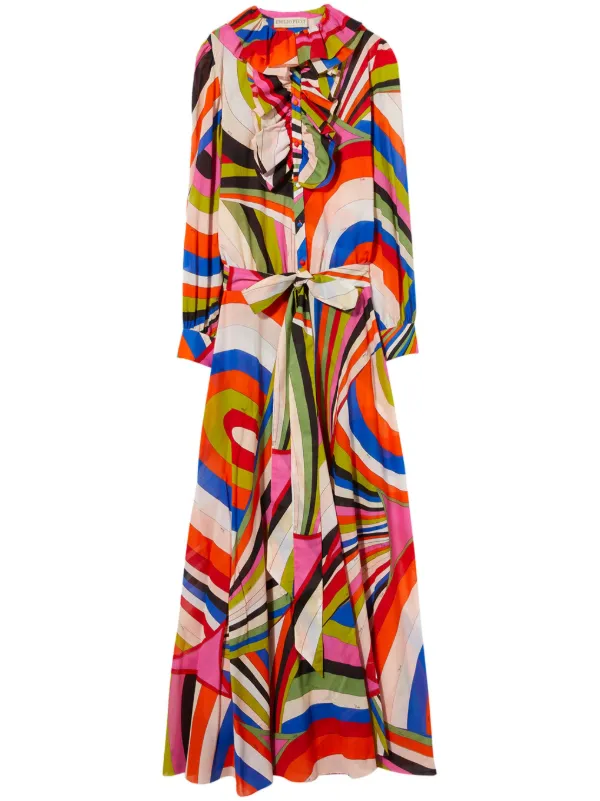 Pucci top maxi dress