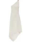 JW Anderson one-shoulder asymmetric midi dress - White