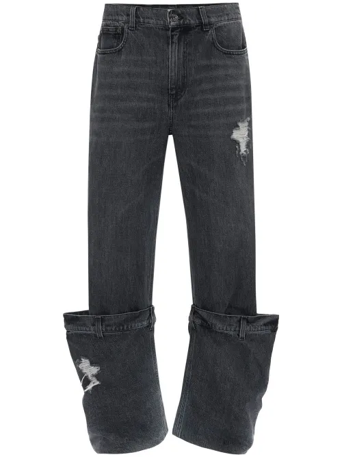 Jean Bucket à coupe droite - JW Anderson - Modalova