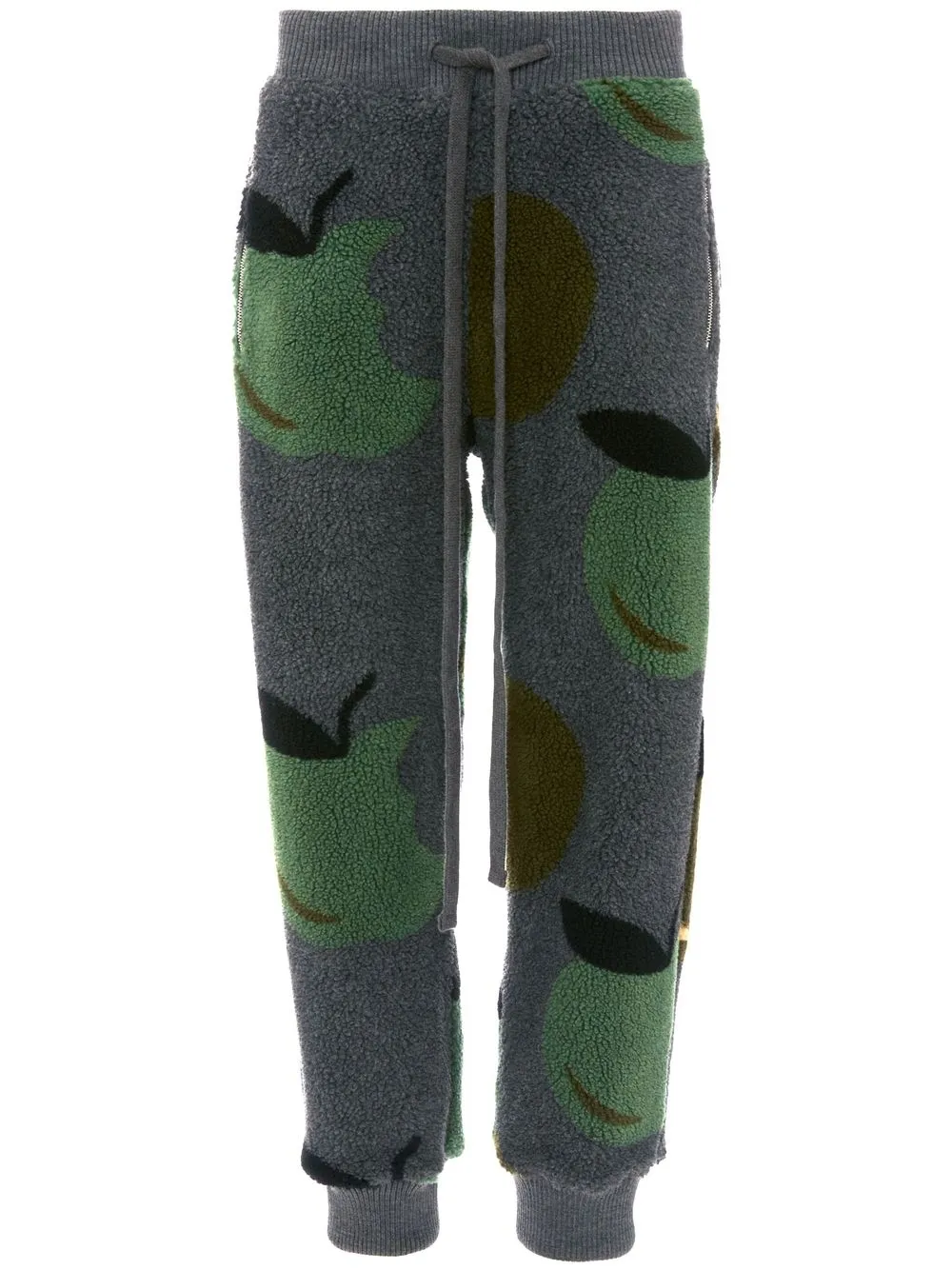 

JW Anderson pants con estampado abstracto - Gris