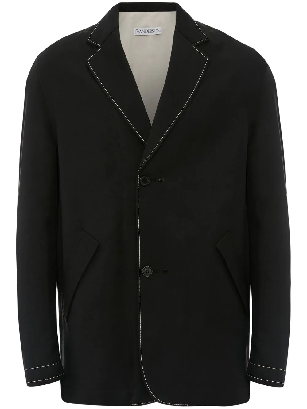 

JW Anderson Reversible single-breasted blazer - Black