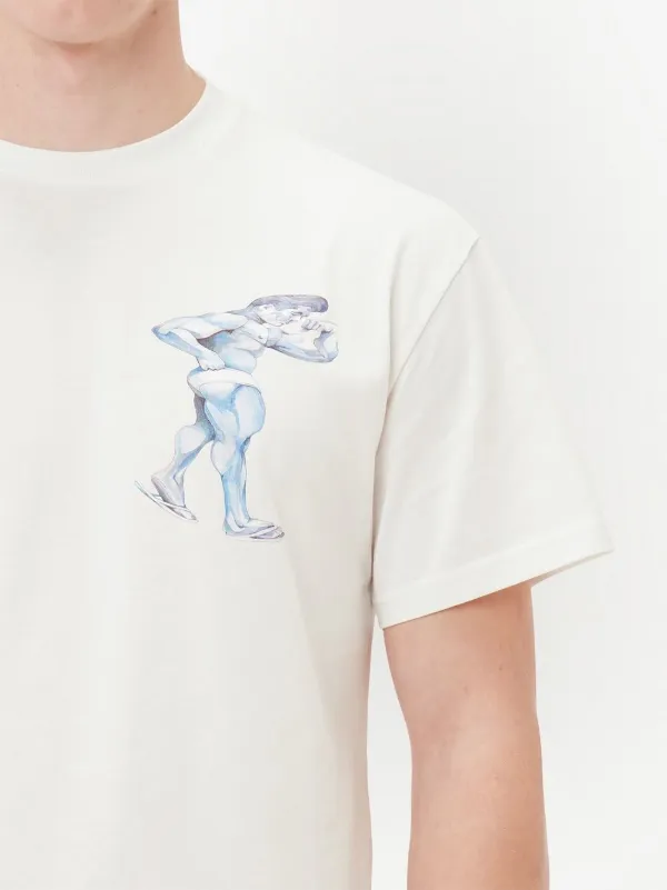 JW Anderson POL ANGLADA PLACED Tシャツ | ホワイト | FARFETCH JP