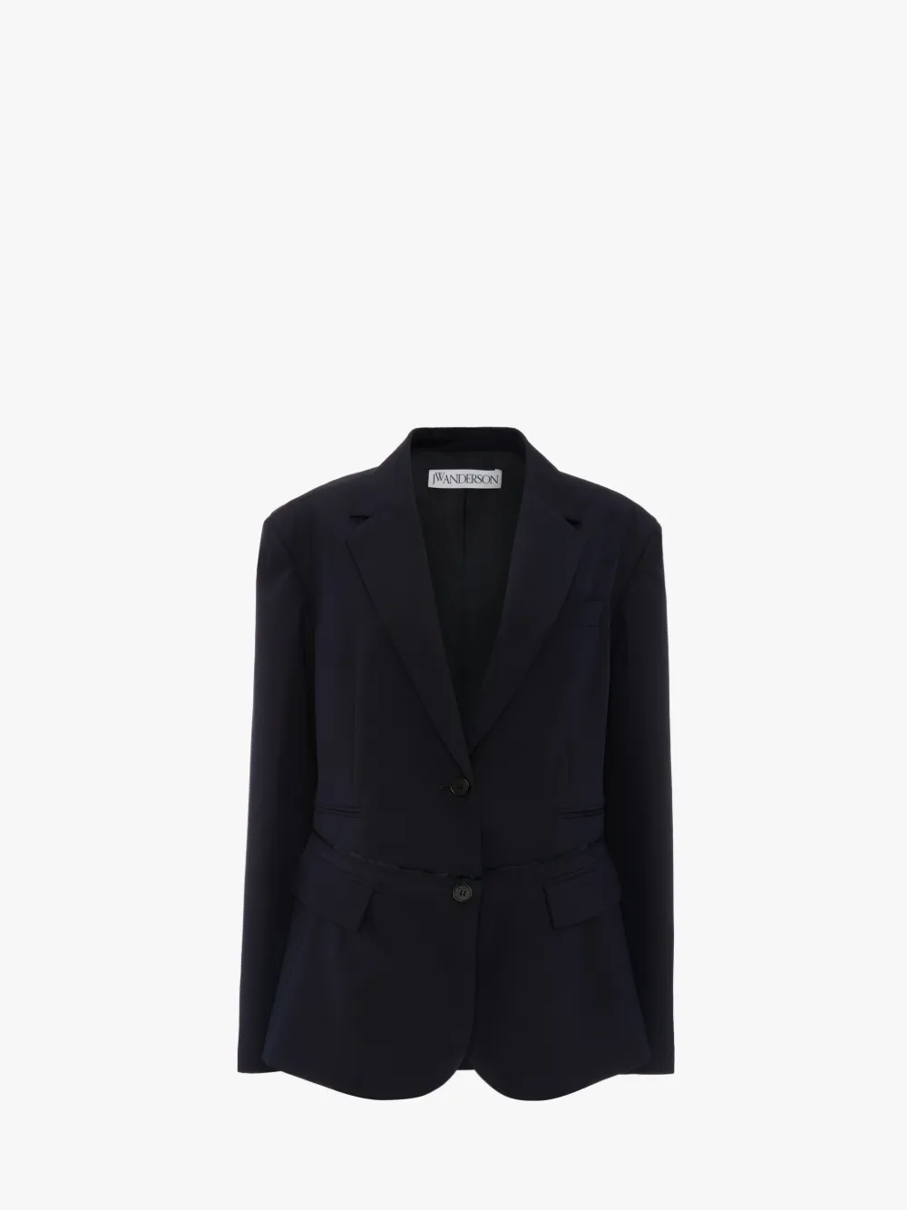 Jw Anderson Single-breasted Blazer In Blue