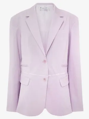 ジャケット Jw Anderson Lilac Stretch Cotton Blazer JW ANDERSON Blazer in light purple