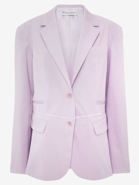 JW Anderson Deconstructed blazer jacket Women