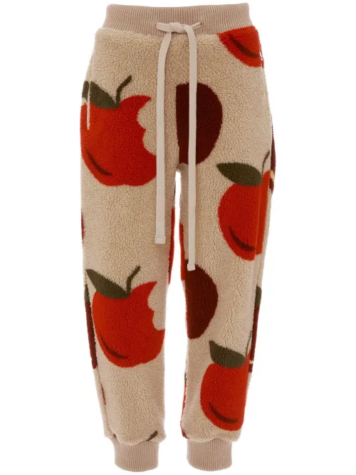 Pantalon de jogging fuselé à imprimé - JW Anderson - Modalova