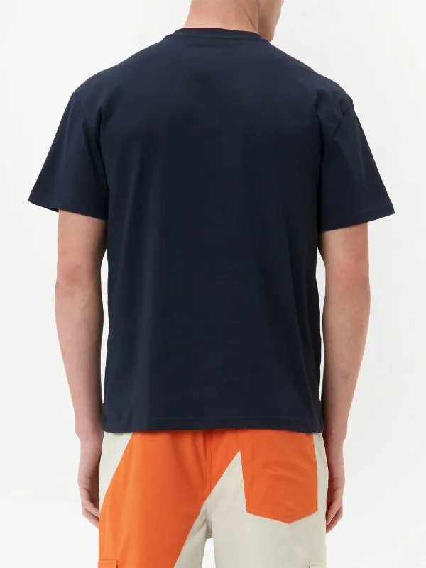 Tシャツ・カットソー JW ANDERSON Men T-shirt Blue JT0258PG1510 806 JW Anderson T-shirt with logo | Men's Clothing | Vitkac
