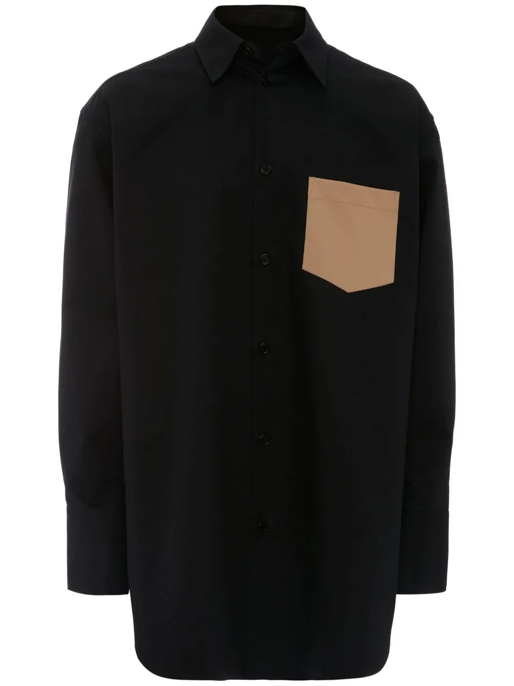 

JW Anderson detachable-collar button-up shirt - Blue