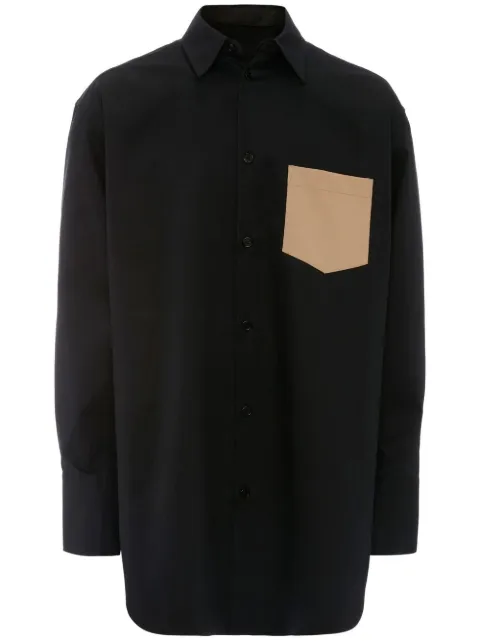 JW Anderson detachable-collar button-up shirt 