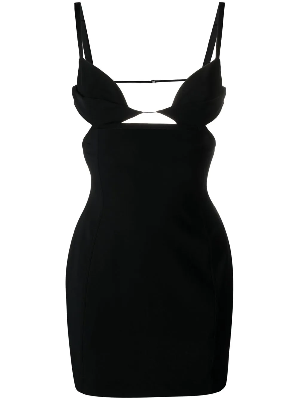 

Nensi Dojaka cut-out sleeveless mini dress - Black