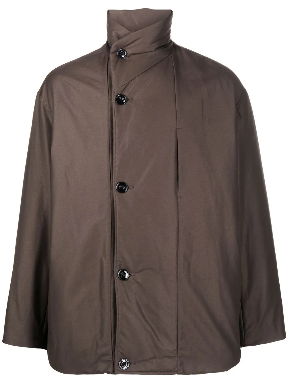 

Lemaire button-front lightweight jacket - Brown