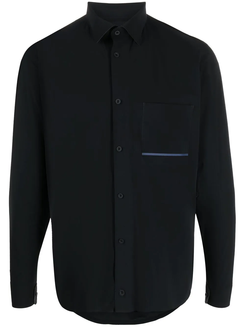 

GR10K pocket cotton shirt - Black