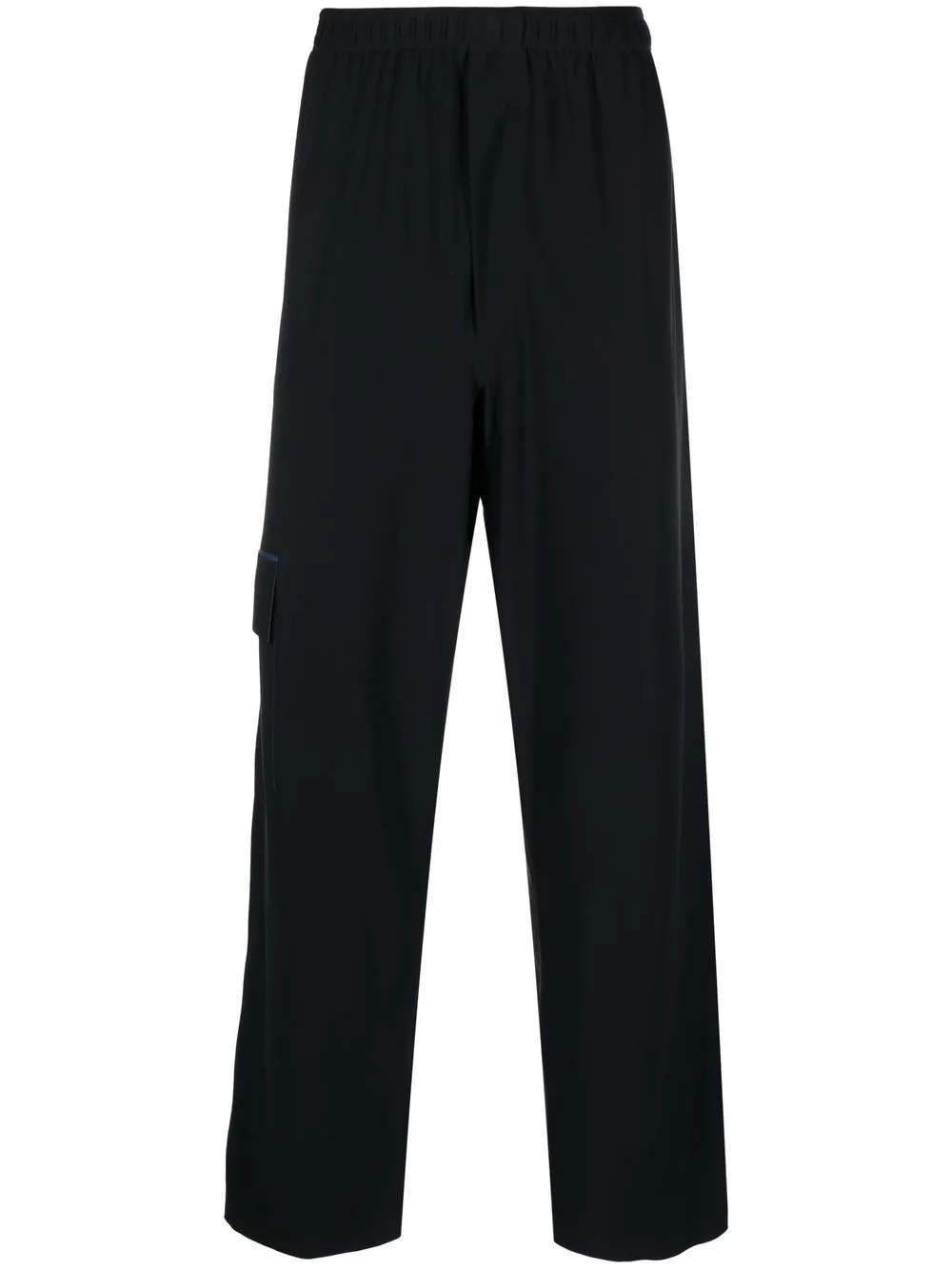 

GR10K straight wide-leg trousers - Black