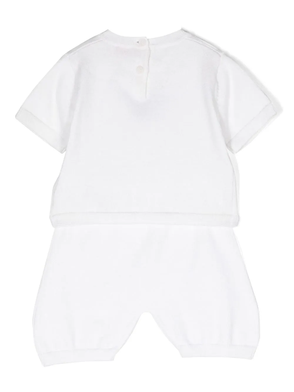 Il Gufo Gebreide babyset - Wit