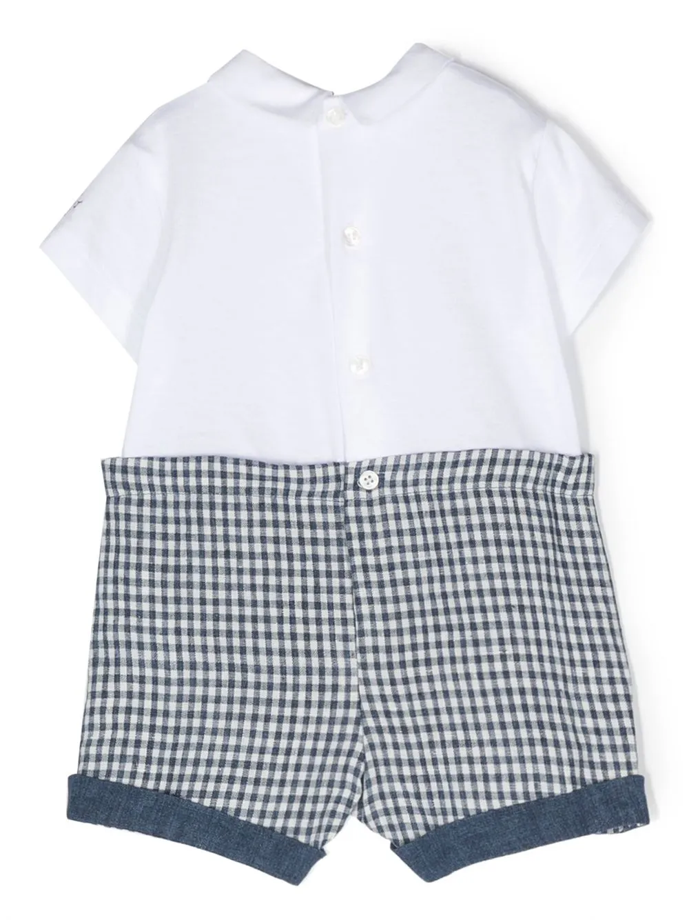 Il Gufo Geruite romper - Wit