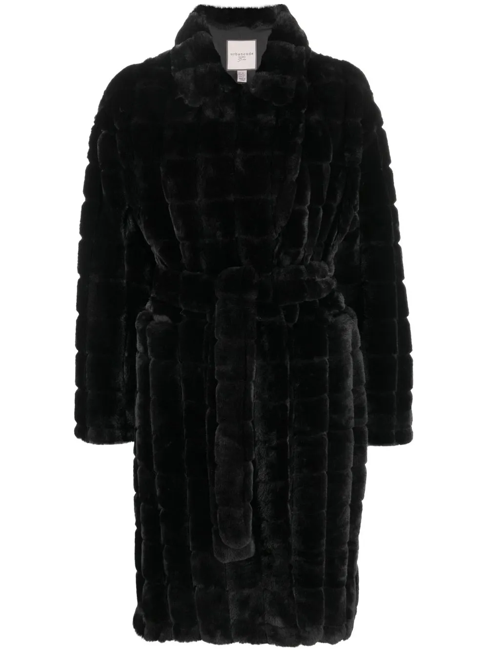 

Urbancode oversize faux fur coat - Black