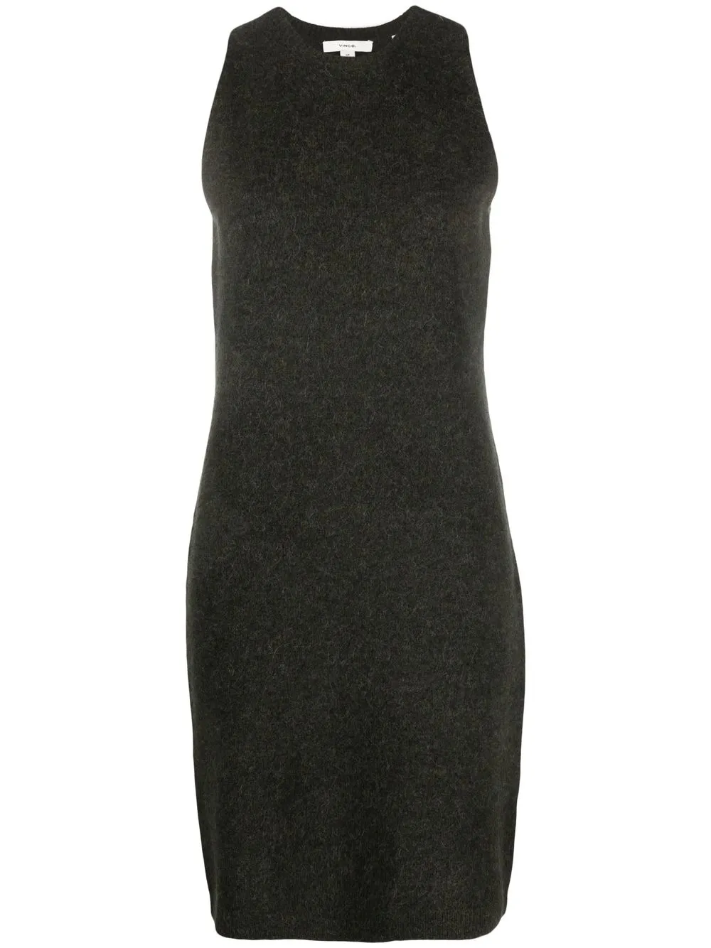 

Vince vestido estilo túnic de tejido fino sin mangas - Verde