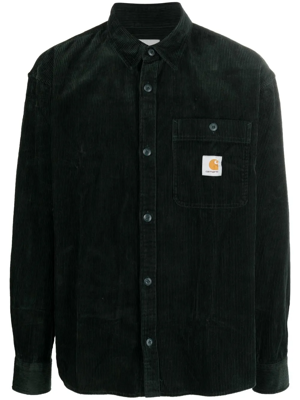 

Carhartt WIP camisa de pana con bolsillo - Verde