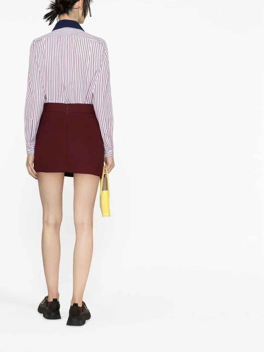 Perfume closet #3 LAYERED PLEAT SKIRT - deltatrustmb.com