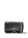 Zadig&Voltaire Rock Studs embellished clutch - Black