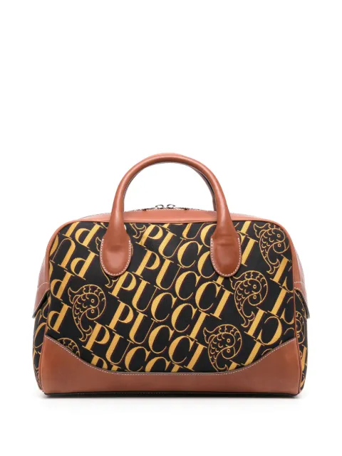 PUCCI logo-print tote bag