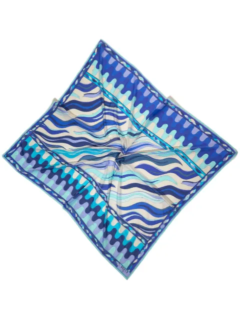PUCCI abstract-print cowl-neck dress 