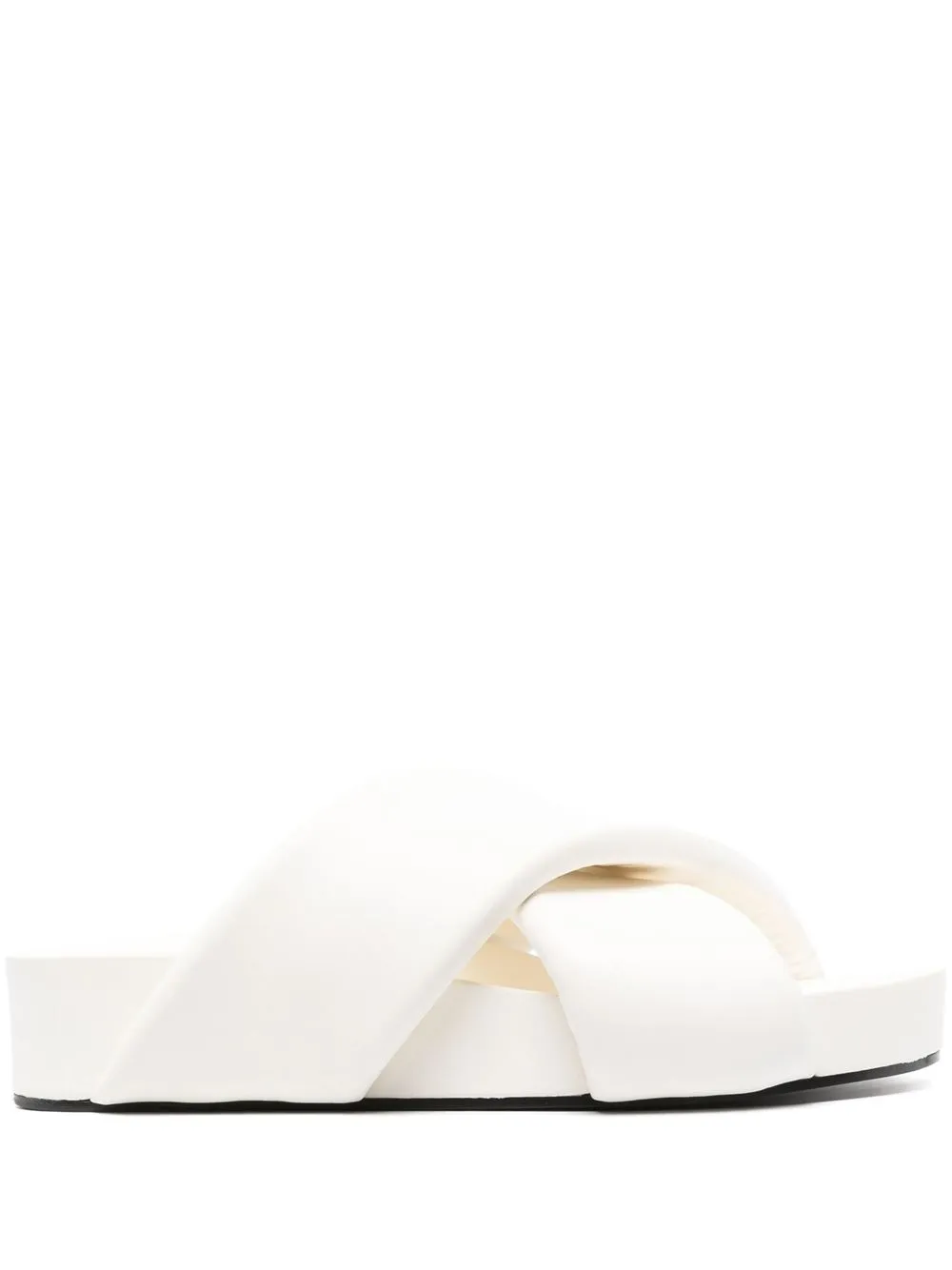 

Jil Sander Fussbet crossover-strap sandals - White