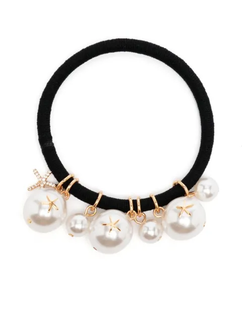 BAPY BY *A BATHING APE® faux-pearl embellished hair tie