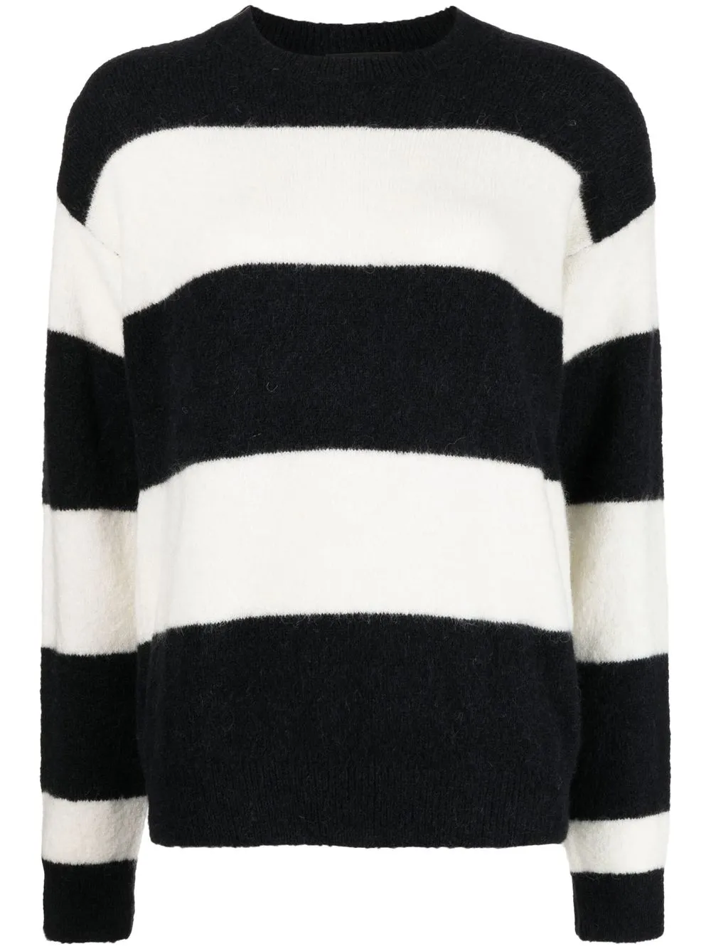

A.P.C. Alice horizontal-stripe knitted jumper - Black