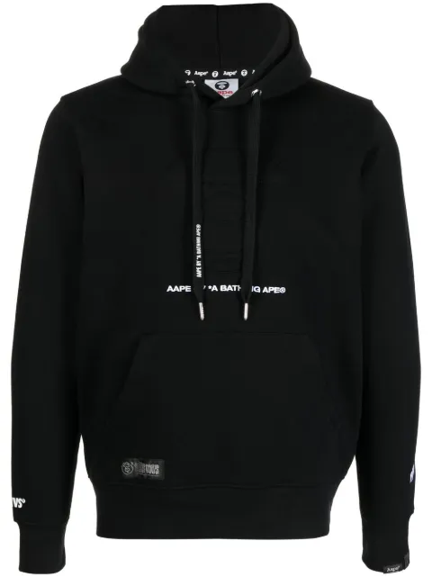 AAPE BY *A BATHING APE® hættetrøje med grafisk tryk
